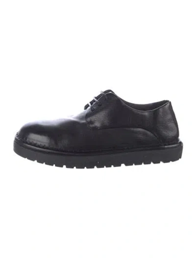 Pre-owned Marsèll Leather Oxfords In Black
