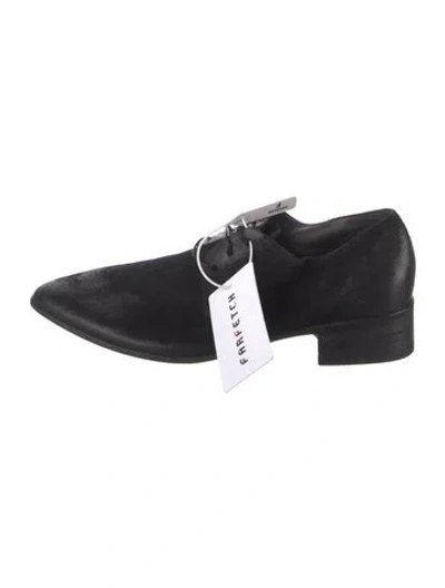 Pre-owned Marsèll Leather Oxfords In Black