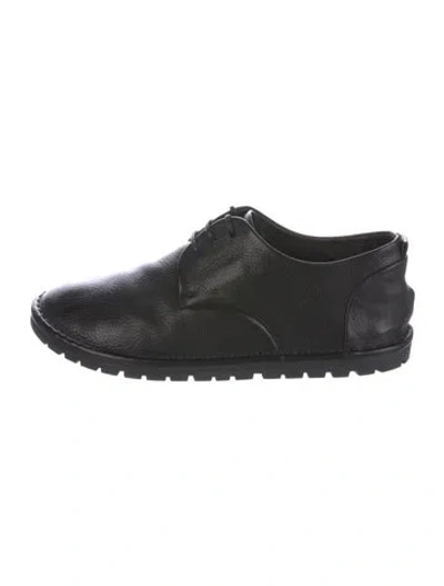 Pre-owned Marsèll Leather Oxfords In Black