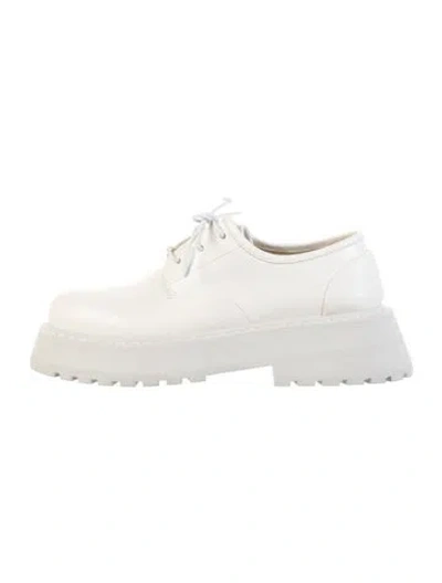 Pre-owned Marsèll Leather Oxfords In Neutral