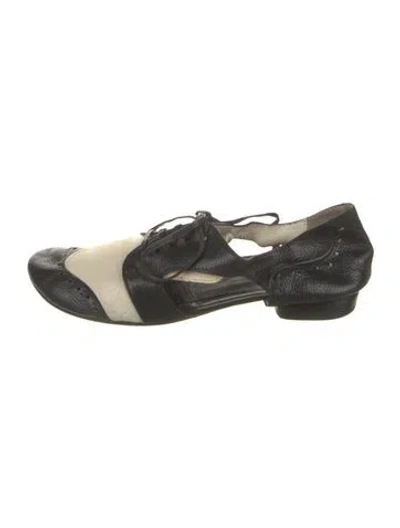 Pre-owned Marsèll Leather Oxfords In Neutrals