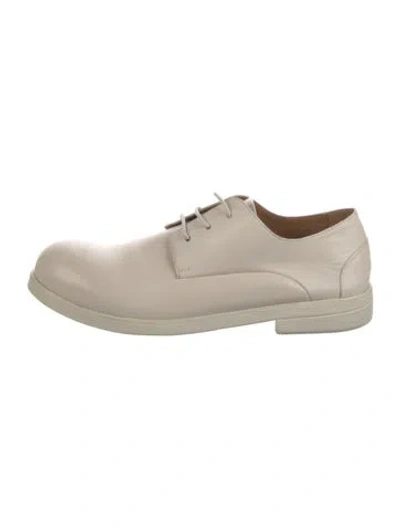 Pre-owned Marsèll Leather Oxfords In Neutrals