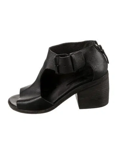 Pre-owned Marsèll Leather Pumps In Black