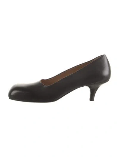 Pre-owned Marsèll Leather Pumps In Black