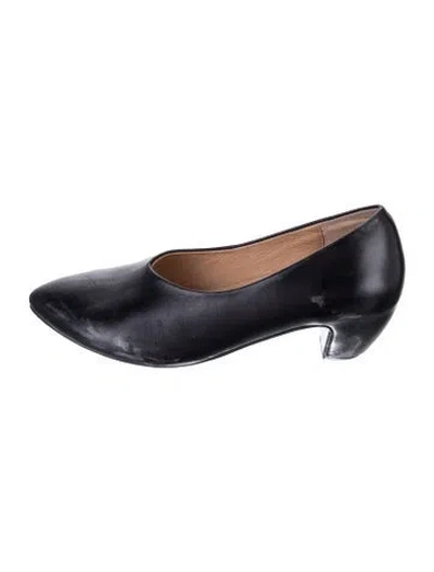 Pre-owned Marsèll Leather Pumps In Black