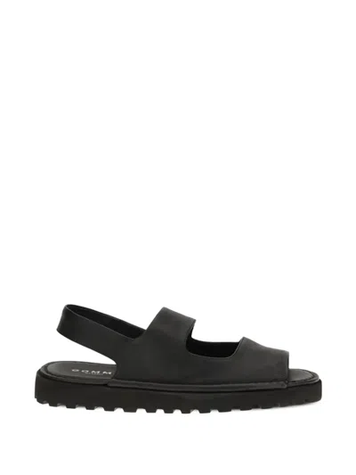 Marsèll Leather Sandals In Black