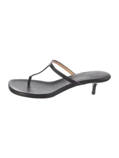 Pre-owned Marsèll Leather Sandals In Grey
