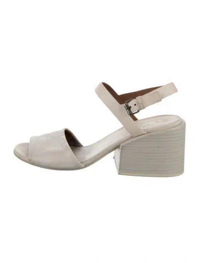Pre-owned Marsèll Leather Sandals In Neutral