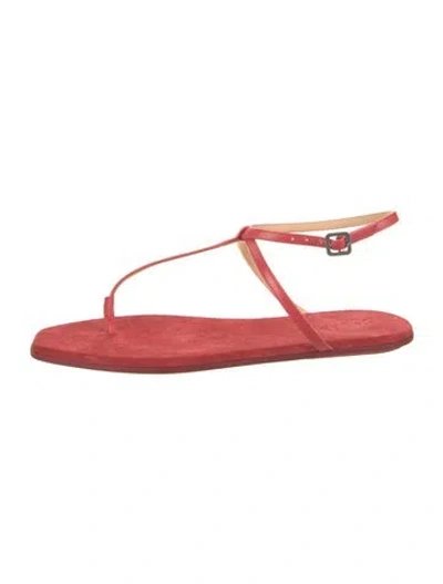 Pre-owned Marsèll Leather Sandals In Red