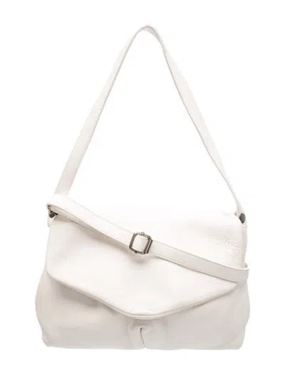 Pre-owned Marsèll Leather Shoulder Bag In Neutrals