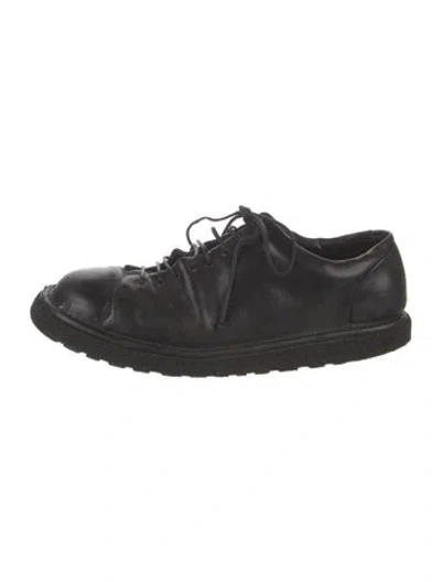Pre-owned Marsèll Leather Sneakers In Black
