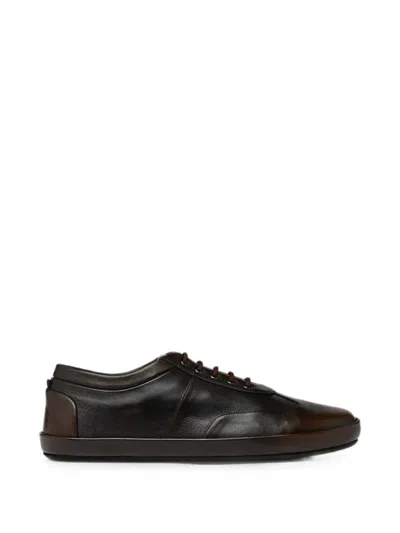 Marsèll Leather Sneakers In Black