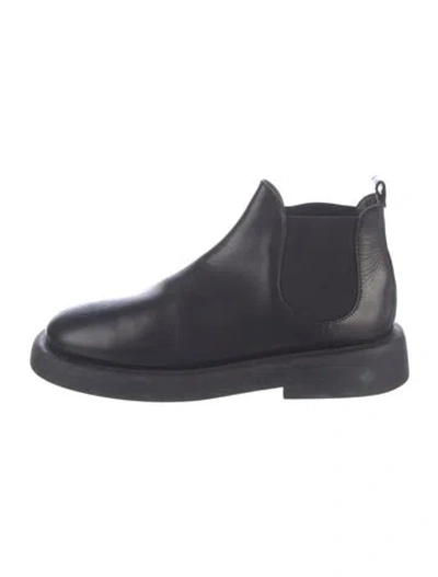 Pre-owned Marsèll Leather Sneakers In Black