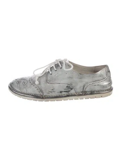 Pre-owned Marsèll Leather Sneakers In Multicolor