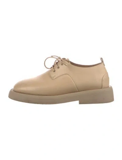 Pre-owned Marsèll Leather Sneakers In Neutral