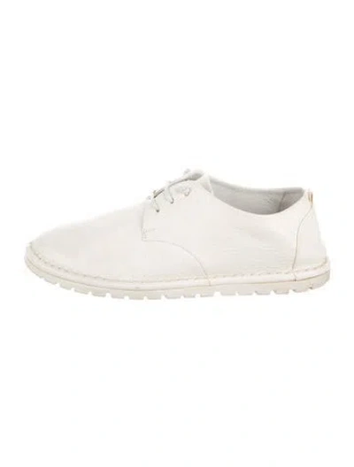 Pre-owned Marsèll Leather Sneakers In Neutrals