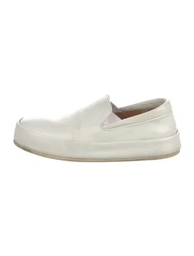 Pre-owned Marsèll Leather Sneakers In White