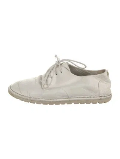Pre-owned Marsèll Leather Sneakers In White