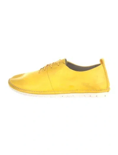 Pre-owned Marsèll Leather Sneakers In Yellow