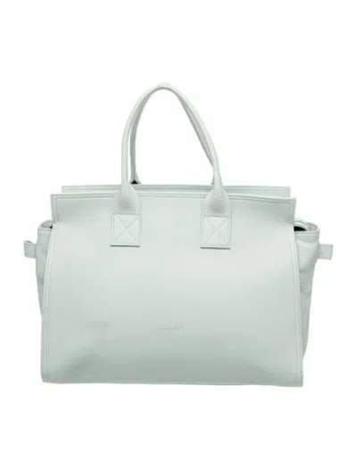 Pre-owned Marsèll Leather Top Handle Bag In Green
