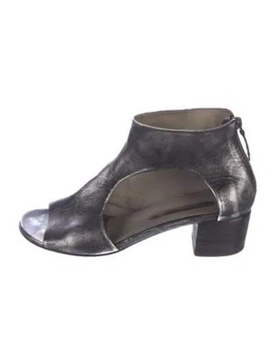 Pre-owned Marsèll Leather T-strap Sandals In Multi