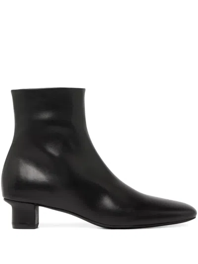 Marsèll Leather Zip-fastening Boots In Black
