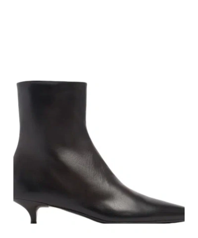 Marsèll Longiforma Leather Boots In Black