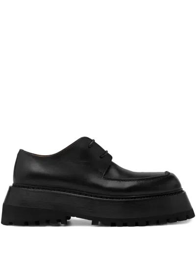 Marsèll Lug-sole Lace-up Derby Shoes In Black