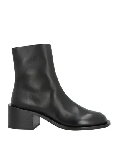 Marsèll Man Ankle Boots Black Size 9 Leather