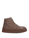 Marsèll Man Ankle Boots Dark Brown Size 12 Leather