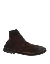 Marsèll Man Ankle Boots Dark Brown Size 9 Leather In Brown