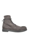 Marsèll Man Ankle Boots Grey Size 10.5 Leather In Gray