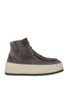 Marsèll Man Ankle Boots Grey Size 8.5 Leather In Gray