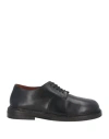 Marsèll Man Lace-up Shoes Black Size 8 Soft Leather