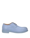 Marsèll Man Lace-up Shoes Light Blue Size 9 Calfskin