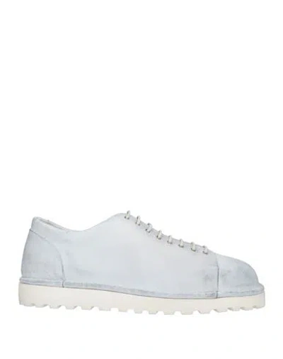 Marsèll Man Lace-up Shoes Light Grey Size 11 Leather In Gray