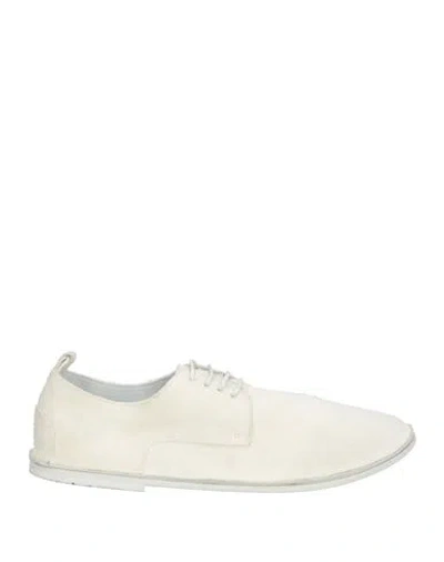 Marsèll Man Lace-up Shoes White Size 8 Leather