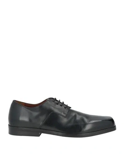 Marsèll Man Lace-up Shoes Black Size 12 Calfskin