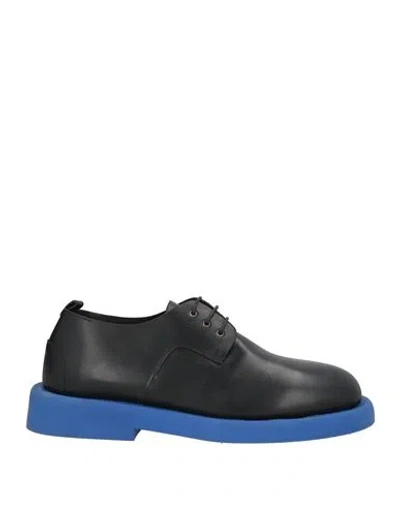 Marsèll Man Lace-up Shoes Black Size 9 Calfskin