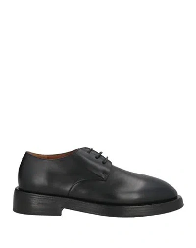 Marsèll Man Lace-up Shoes Black Size 9 Calfskin