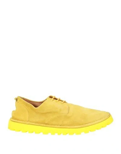 Marsèll Man Lace-up Shoes Marigold Size 9 Leather In Multi
