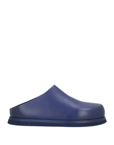 Marsèll Man Mules & Clogs Purple Size 7 Calfskin