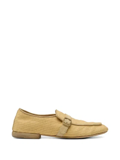 Marsèll Mandolo Buckled-strap Loafers In Neutral