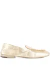 Marsèll Mandolo Leather Loafers In Gold