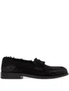Marsèll Mocasso Leather Loafers In Black