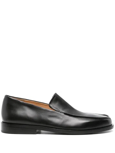 Marsèll Mocasso Leather Loafers In 黑色