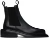 Marsèll Navy Cassettino Chelsea Boots In Dark Blue