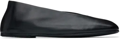 Marsèll Navy Spatolona Ballerina Flats In 966 Mt Blue