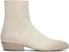 Marsèll Off-white Granblocco Ankle Boots In White