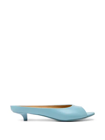 Marsèll Orma Peep-toe Heel Sandals In Blue